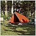 Tenda da Campeggio 2 Persone Grigio e Arancione Impermeabile - Foto miniatura 3