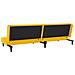 Divano Letto a 2 Posti con 2 Cuscini Giallo in Velluto - Foto miniatura 8