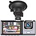 Dashcam Per Auto A 3 Telecamere Con Microfono E Altoparlante, Nero - Foto miniatura 1