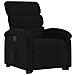 Poltrona Alzapersona Reclinabile Nera in Tessuto - Foto miniatura 3