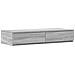 Struttura Letto con Contenitore Grigio Sonoma 90x190 cm - Foto miniatura 6