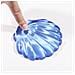 Supporto Per Mouse In Silicone Trasparente: Comfort Ergonomico E Sollievo Dalla Pressione Blue - Foto miniatura 2