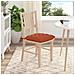 Cuscini per Seduta 4 pcs Rosso Arancio 40 x 40 x 6 cm - Foto miniatura 4