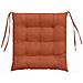 Cuscini per Seduta 4 pcs Rosso Arancio 40 x 40 x 6 cm - Foto miniatura 7