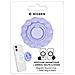 Supporto Ad Anello Con Ventosa E Anello Stand Compatibile Magsafe, Viola - Foto miniatura 2