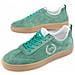 Sneakers Vita Verde Verde Pelle Naturale - Foto miniatura 1