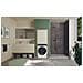 ProWash 700, Lavatrice Slim 8 KG, 10% più efficente della classe A, 1400 giri, Bianco, Inverter, Vapore, Wi-Fi, BS 48SB6-S - Foto miniatura 4