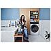 ProWash 700, Lavatrice Slim 8 KG, 10% più efficente della classe A, 1400 giri, Bianco, Inverter, Vapore, Wi-Fi, BS 48SB6-S - Foto miniatura 10
