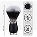 Pennello Da Barba Con Setole Morbide E Manico In Alluminio Per Una Schiuma Ricca Black - Foto miniatura 3