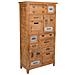 Cassettiera In Legno 80x37x155h Cm - Foto miniatura 1
