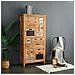 Cassettiera In Legno 80x37x155h Cm - Foto miniatura 2