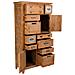 Cassettiera In Legno 80x37x155h Cm - Foto miniatura 4