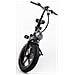 Bici E-bike 20'' Fat Bike Spark P5 Bicicletta Pieghevole In Alluminio Batteria Samsung 48v 14ah Motore Bafang 250w 80nm - Antracite - Foto miniatura 2
