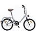Bici Stile Graziella Linea Aurelia Pieghevole Misura 20 Bicicletta Richiudibile Unisex Art. 321 Senza Cambio Luci Led - Grigio - Foto miniatura 1