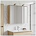 Mobiletto per specchio da bagno Rovere Sonoma - Foto miniatura 2