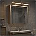 Mobiletto per specchio da bagno Rovere Sonoma - Foto miniatura 4
