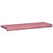 Cuscino per panchina Velluto Rosa Profondità 35 cm - Foto miniatura 5