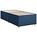 Letto box spring con materasso Blu 100 x 200 cm Tessuto - Foto miniatura 6