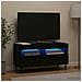 Mobile TV LED Nero Legno ingegnerizzato - Foto miniatura 2