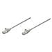 ICOC CCA5U-300 - Cavo di rete Patch CCA Cat. 5e Grigio UTP 30 mt Nero - Foto miniatura 4
