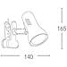 SPOT-CARRERA-C - Lampada da tavolo con pinza di colore bianco 42 watt E27 - Foto miniatura 5