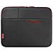 Airglow Laptop Sleeve 13.3 nero / rosso - Foto miniatura 3