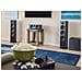 Cassa Singola da Pavimento a 2 Vie T50 Potenza 150 Watt Colore Nero - Foto miniatura 5