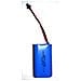 Batteria Al Litio Ricaricabile 18650x4 7,4v 4400mah. Con Connettore - Foto miniatura 1