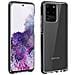 Cover Galaxy S20 Ultra Silicone Morbido Contorno Bumper Trasparente - Foto miniatura 1