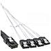 Cavo Di Collegamento Sas - Mini Sas Sff8087 A 4x Sata - Crossover - Ocf - 1 M - Foto miniatura 1