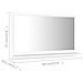 Specchio da Bagno Bianco 60x10,5x37 cm in Legno Multistrato - Foto miniatura 7