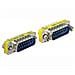65479, Sub-D 15, Sub-D 15, Maschio / maschio, Blu, Argento, Giallo - Foto miniatura 1