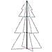 Albero di Natale a Cono 200 LED per Interni Esterni 98x150 cm - Foto miniatura 2