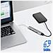 Adattatore Hub Usb-c A 4 Porte Usb Trasmissione Ultra Veloce Compatto Linq - Foto miniatura 7