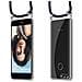 Catena Di Telefoni Cellulari Compatibile Con Huawei Nova 2 In Blu Notte - Coperchio Protettivo In Silicone Con Anelli D'argento, Cinturino In Corda E Custodia Staccabile - Foto miniatura 8