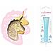 Kit Biscotti Unicorn Relief + Penna Al Cioccolato Blu Pastello - Foto miniatura 1