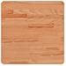 Piano Per Tavolo 40x40x4 Cm Quadrato Legno Massello Di Faggio - Foto miniatura 2