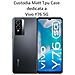 Custodia Tpu Silicone Cover Case Per Vivo Y56 5g Black - Foto miniatura 2