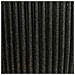 Vaso Elegante Groove 34x46 Cm Nero - Foto miniatura 7