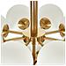 Lampadario Birrie Metallo Ottone - Foto miniatura 2