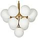 Lampadario Birrie Metallo Ottone - Foto miniatura 9