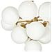 Lampadario Birrie Metallo Ottone - Foto miniatura 10