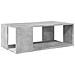 Tavolino Salotto Grigio Cemento 89,5x48x30cm Legno Multistrato - Foto miniatura 2