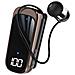 Auricolare Bluetooth Clip Cavo 20h Led, Nero - Foto miniatura 5