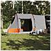 Tenda da Campeggio 2 Persone Grigio e Arancione Impermeabile - Foto miniatura 3