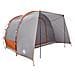 Tenda da Campeggio 2 Persone Grigio e Arancione Impermeabile - Foto miniatura 4