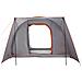 Tenda da Campeggio 2 Persone Grigio e Arancione Impermeabile - Foto miniatura 6