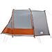 Tenda da Campeggio 2 Persone Grigio e Arancione Impermeabile - Foto miniatura 7