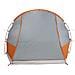 Tenda da Campeggio 2 Persone Grigio e Arancione Impermeabile - Foto miniatura 8