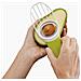 Strumento Per Avocado Verde Tre In Uno Goavocado Utensile Pratico Ideale Per Tagliare Rimuovere Il Nocciolo E Estrarre La Polpa Con Facilità - Foto miniatura 3
